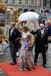 Den Haag 15 september 2015
Prinsjesdag 2015 met Koning Willem Alexander Koningin Maxima prins Constantijn en Prinses Laurentien. Dit jaar wordt de gouden koets voorlopig voor het laatst gebruikt.