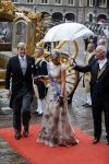 Den Haag 15 september 2015
Prinsjesdag 2015 met Koning Willem Alexander Koningin Maxima prins Constantijn en Prinses Laurentien. Dit jaar wordt de gouden koets voorlopig voor het laatst gebruikt.