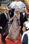 Den Haag 15 september 2015
Prinsjesdag 2015 met Koning Willem Alexander Koningin Maxima prins Constantijn en Prinses Laurentien. Dit jaar wordt de gouden koets voorlopig voor het laatst gebruikt.