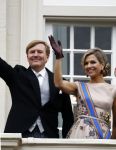 Den Haag 15 september 2015
Prinsjesdag 2015 met Koning Willem Alexander Koningin Maxima prins Constantijn en Prinses Laurentien. Dit jaar wordt de gouden koets voorlopig voor het laatst gebruikt.
