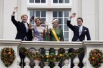 Den Haag 15 september 2015
Prinsjesdag 2015 met Koning Willem Alexander Koningin Maxima prins Constantijn en Prinses Laurentien. Dit jaar wordt de gouden koets voorlopig voor het laatst gebruikt.