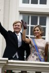 Den Haag 15 september 2015
Prinsjesdag 2015 met Koning Willem Alexander Koningin Maxima prins Constantijn en Prinses Laurentien. Dit jaar wordt de gouden koets voorlopig voor het laatst gebruikt.