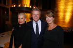Amsterdam 19 september 2015
De modeshow van Mart Visser in het conservatorium hotel. Annemarie Jung Bastiaan Ragas en Lieneke le Rox