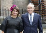 Den Haag 15 september 2015
Prinsjesdag 2015 met Koning Willem Alexander Koningin Maxima prins Constantijn en Prinses Laurentien. Dit jaar wordt de gouden koets voorlopig voor het laatst gebruikt.  Liliane Ploumen met man
