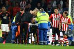 Eindhoven, 15 September 2015
CL 2015/2016
Eerste wedstrijd PSV-Manchester United, eindstand 2-1
Luke Shaw  op brancard