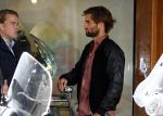 Amsterdam 30 september 2015 
Manuel Broekman met een kennis en in zijn mercedes cabrio op de pc hooftstraat