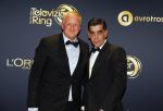 Amsterdam 15 oktober 2015
Uitreiking van de 50e televizierring in carre. marc Knijnenburg met partner