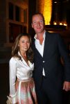 Amsterdam 19 september 2015
De modeshow van Mart Visser in het conservatorium hotel. Marc Schroder met vrouw