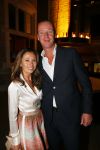 Amsterdam 19 september 2015
De modeshow van Mart Visser in het conservatorium hotel. Marc Schroder met vrouw