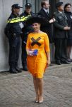 Den Haag 15 september 2015
Prinsjesdag 2015 met Koning Willem Alexander Koningin Maxima prins Constantijn en Prinses Laurentien. Dit jaar wordt de gouden koets voorlopig voor het laatst gebruikt. Marianne Thieme