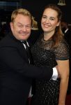 Utrecht 2 oktober 2015
Uitreiking van de gouden kalveren in het beatrix theater. Martijn Fischer met vriendin