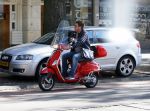 Amsterdam 2 oktober 2015
Martijn Krabbe op zijn vespa scooter