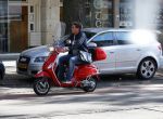 Amsterdam 2 oktober 2015
Martijn Krabbe op zijn vespa scooter