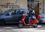 Amsterdam 2 oktober 2015
Martijn Krabbe op zijn vespa scooter