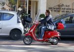 Amsterdam 2 oktober 2015
Martijn Krabbe op zijn vespa scooter