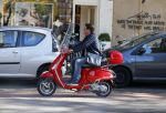 Amsterdam 2 oktober 2015
Martijn Krabbe op zijn vespa scooter