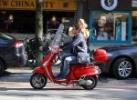 Amsterdam 2 oktober 2015
Martijn Krabbe op zijn vespa scooter