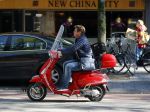 Amsterdam 2 oktober 2015
Martijn Krabbe op zijn vespa scooter