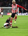 Eindhoven, 15 September 2015
CL 2015/2016
Eerste wedstrijd PSV-Manchester United, eindstand 2-1
Maxime Lestienne