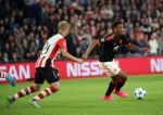 Eindhoven, 15 September 2015
CL 2015/2016
Eerste wedstrijd PSV-Manchester United, eindstand 2-1
Memphis Depay