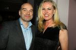 Haarlem 12 oktober 2015
Premiere meisje met het rode haar in schouwburg van haarlem.
Monique Collignon met man Hennie