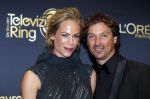 Amsterdam 15 oktober 2015
Uitreiking van de 50e televizierring in carre. Nicolette Kluijver met man
