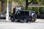 Amsterdam 25 september 2015
Nikkie Plessen in haar mercedes Gelandewagen Jeep