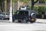 Amsterdam 25 september 2015
Nikkie Plessen in haar mercedes Gelandewagen Jeep