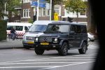 Amsterdam 25 september 2015
Nikkie Plessen in haar mercedes Gelandewagen Jeep
