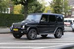 Amsterdam 25 september 2015
Nikkie Plessen in haar mercedes Gelandewagen Jeep