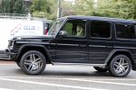 Amsterdam 25 september 2015
Nikkie Plessen in haar mercedes Gelandewagen Jeep