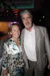 Amsterdam 13 september 2015
Modeshow Paul Schulten in het okura.
Nina Brink met haar dochter en man Pieter Storms