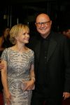 Utrecht 2 oktober 2015
Uitreiking van de gouden kalveren in het beatrix theater. Renee Soutendijk met man Thed Lensen