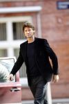 Amsterdam 14 oktober 2009
Rick Engelkes op weg naar stage holding.
Peter Smulder bv
