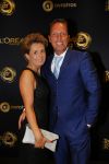 Amsterdam 15 oktober 2015
Uitreiking van de 50e televizierring in carre. Rob Geus met vrouw