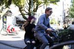 Amsterdam 29 september 2015
Ronald de Boer samen met zijn dochter op de fiets