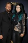 Amsterdam 15 oktober 2015
Uitreiking van de 50e televizierring in carre. Roxeanne Hazes met vriend Nick v Delft