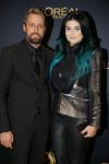 Amsterdam 15 oktober 2015
Uitreiking van de 50e televizierring in carre. Roxeanne Hazes met vriend Nick v Delft