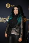 Amsterdam 15 oktober 2015
Uitreiking van de 50e televizierring in carre. Roxeanne Hazes met vriend Nick v Delft