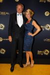 Amsterdam 15 oktober 2015
Uitreiking van de 50e televizierring in carre. Sandra Ysbrandy en partner