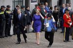 Den Haag 15 september 2015
Prinsjesdag 2015 met Koning Willem Alexander Koningin Maxima prins Constantijn en Prinses Laurentien. Dit jaar wordt de gouden koets voorlopig voor het laatst gebruikt. Sybrand Buma en Mona Keijzer