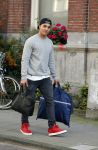 Amsterdam 12 oktober 2015
Timor Steffens doet boodschappen op de pc hooftstraat