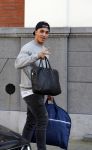 Amsterdam 12 oktober 2015
Timor Steffens doet boodschappen op de pc hooftstraat