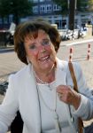 Amsterdam 30 september 2015
Toos v d Valk wordt geintervieuwddoor Edwin Bredius bij boekrpesentatie Joop v Tellingen
