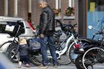 Amsterdam 19 september 2015  
Victor Reinier met zijn dochter op de fiets