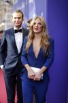 Amsterdam 11 oktober 2015
Premiere de tweeling in het nieuwe de la mar theater
Vincent v d Ende en partner Esmee Geeratz