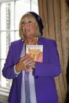 Baarn 4 oktober 2015
Presentatie boek Belinda Meuldijk in kasteel Groeneveld.
Aanwezig Thierry Duval Rob de Nijs Henriette de Nijs Julis Joshi en Robert.
Willeke Alberti krijgt het eerste boek.