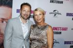 Amsterdam 13 september 2016
Premiere Bridget Jones baby in Tuschinski. Anita Witzier met man