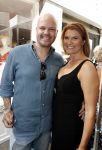 Amsterdam 10 septmber 2016
Opening winkel en modeshow Sheila de Vries. Anouk v Nes met vriend