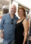 Amsterdam 10 septmber 2016
Opening winkel en modeshow Sheila de Vries. Anouk v Nes met vriend